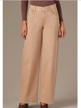Wit & Wisdom Sam High Rise Wide Leg jeans washed sand - 14P